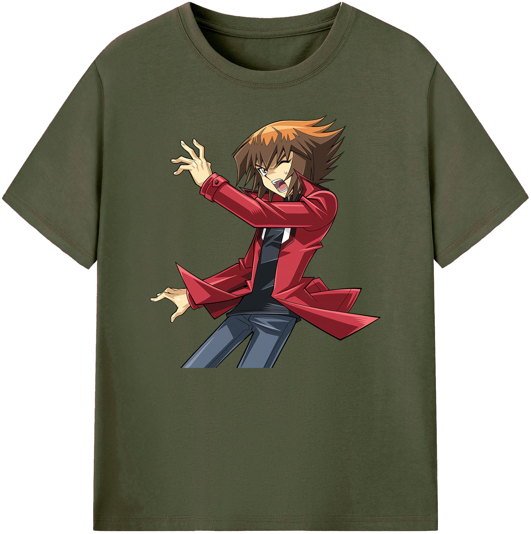 （画像用） 遊☆戯☆王 Yu-Gi-Oh! 綿100％ メンズ半袖Tシャツ｜肌触りやわらか＆通気性